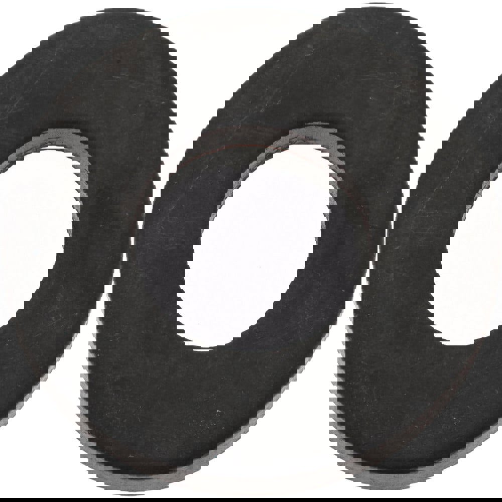 M16 Screw Standard Flat Washer: Case Hardened Steel, Black Oxide Finish